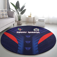 Rugby Samoa Round Carpet Siva Tau Spirit Sporty Vibes LT03 - Polynesian Pride
