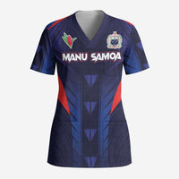 Custom Rugby Samoa Scrub Top Siva Tau Spirit Sporty Vibes - Polynesian Pride