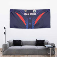 Rugby Samoa Tapestry Siva Tau Spirit Sporty Vibes - Polynesian Pride