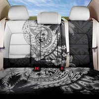Hafa Adai Guam Back Car Seat Cover Polynesian Palm Tree Tattoo Hibiscus and Plumeria Art