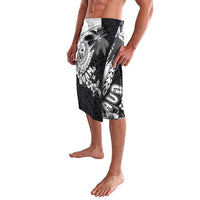 Hafa Adai Guam Lavalava Polynesian Palm Tree Tattoo Hibiscus and Plumeria Art