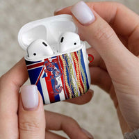 Hawaiian Sea Animals AirPods Case with Lei and Flag Style