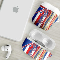 Hawaiian Sea Animals AirPods Case with Lei and Flag Style