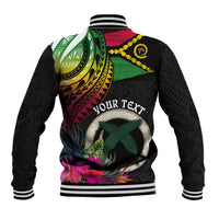 Vanuatu 44th Anniversary Baseball Jacket Boars Tusk Tugeta Yumi Selebretem Indipendens Dei