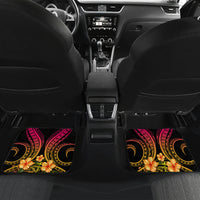 Polynesia Hawaii Turtle Day Car Mats Hibiscus and Kanaka Maoli