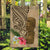 Hawaii Kanaloa Tiki Garden Flag Polynesian Tattoo and Tapa Pattern