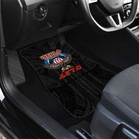 American Samoa Fautasi Car Mats Pago Pago Aeto and Iseula o le Moana of Fagatogo Black Color - Polynesian Pride