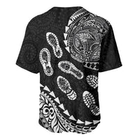Hawaii Running Baseball Jersey Polynesian Tribal Tattoo