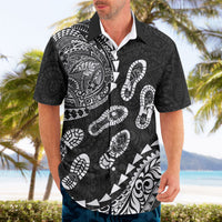 Hawaii Running Hawaiian Shirt Polynesian Tribal Tattoo
