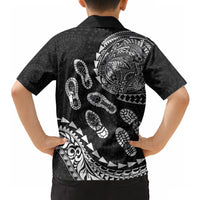 Hawaii Running Hawaiian Shirt Polynesian Tribal Tattoo