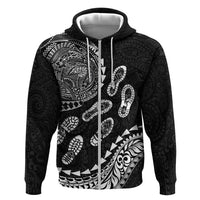 Hawaii Running Hoodie Polynesian Tribal Tattoo
