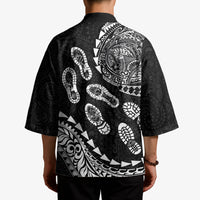Hawaii Running Kimono Polynesian Tribal Tattoo