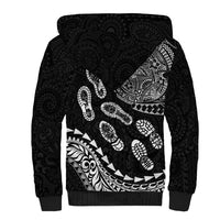 Hawaii Running Sherpa Hoodie Polynesian Tribal Tattoo