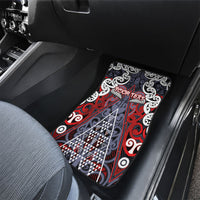 Personalised Aotearoa Iwi Ngapuhi Car Mats Maori Motif Tribal