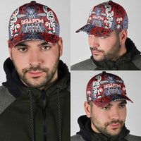 Aotearoa Iwi Ngapuhi Classic Cap Maori Motif Tribal