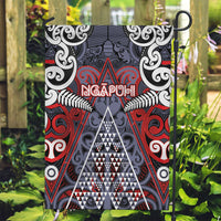 Aotearoa Iwi Ngapuhi Garden Flag Maori Motif Tribal