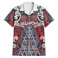 Personalised Aotearoa Iwi Ngapuhi Hawaiian Shirt Maori Motif Tribal