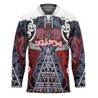Personalised Aotearoa Iwi Ngapuhi Hockey Jersey Maori Motif Tribal