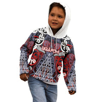Personalised Aotearoa Iwi Ngapuhi Kid Hoodie Maori Motif Tribal