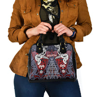 Aotearoa Iwi Ngapuhi Shoulder Handbag Maori Motif Tribal