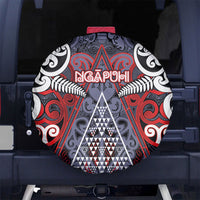 Aotearoa Iwi Ngapuhi Spare Tire Cover Maori Motif Tribal