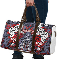 Aotearoa Iwi Ngapuhi Travel Bag Maori Motif Tribal
