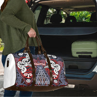 Aotearoa Iwi Ngapuhi Travel Bag Maori Motif Tribal