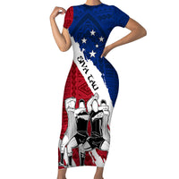 samoa-rugby-short-sleeve-bodycon-dress-siva-tau-dance-polynesian-tattoo-brush-style