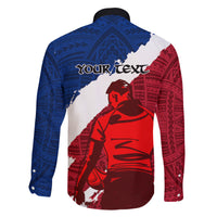 custom-samoa-rugby-family-matching-off-shoulder-long-sleeve-dress-and-hawaiian-shirt-siva-tau-dance-polynesian-tattoo-brush-style