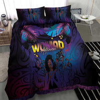 Aotearoa Arts Festival 2025 Bedding Set Maori Music Art Dance - Rhythmic Vibes