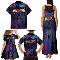 Aotearoa Arts Festival 2025 Family Matching Tank Maxi Dress and Hawaiian Shirt Maori Music Art Dance - Rhythmic Vibes