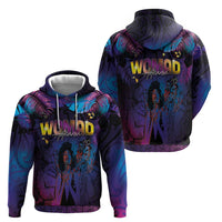 Aotearoa Arts Festival 2025 Zip Hoodie Maori Music Art Dance - Rhythmic Vibes