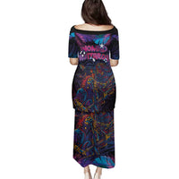 Aotearoa Arts Festival 2025 Family Matching Puletasi and Hawaiian Shirt Maori Performing Art and Music - Rhythmic Vibes