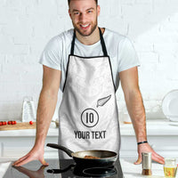 Custom New Zealand Football Apron The Whites-Sporty T90 Style - Polynesian Pride