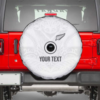 Custom New Zealand Football Spare Tire Cover The Whites-Sporty T90 Style - Polynesian Pride
