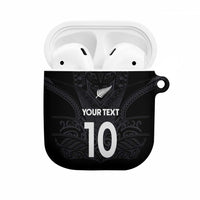 Custom Aotearoa Rugby AirPods Case The Blacks-Sporty T90 Style - Polynesian Pride