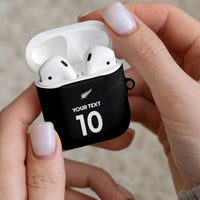 Custom Aotearoa Rugby AirPods Case The Blacks-Sporty T90 Style - Polynesian Pride