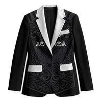 Custom Aotearoa Rugby Blazer The Blacks-Sporty T90 Style - Polynesian Pride