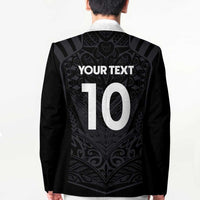 Custom Aotearoa Rugby Blazer The Blacks-Sporty T90 Style - Polynesian Pride