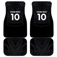 Custom Aotearoa Rugby Car Mats The Blacks-Sporty T90 Style - Polynesian Pride