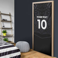 Custom Aotearoa Rugby Door Cover The Blacks-Sporty T90 Style - Polynesian Pride