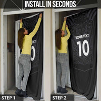 Custom Aotearoa Rugby Door Cover The Blacks-Sporty T90 Style - Polynesian Pride