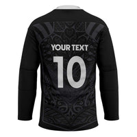 Custom Aotearoa Rugby Hockey Jersey The Blacks-Sporty T90 Style - Polynesian Pride