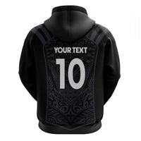 Custom Aotearoa Rugby Hoodie The Blacks-Sporty T90 Style - Polynesian Pride