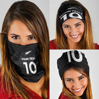Custom Aotearoa Rugby Neck Gaiter The Blacks-Sporty T90 Style - Polynesian Pride