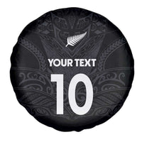 Custom Aotearoa Rugby Spare Tire Cover The Blacks-Sporty T90 Style - Polynesian Pride