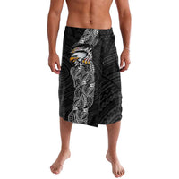 American Samoa Flag Day Lavalava Tribal Tattoo with Eagle Black LT03 Black - Polynesian Pride
