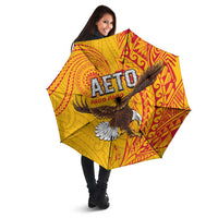 American Samoa Flag Day Umbrella Fautasi Race Pago Pago-Aeto Eagle Wings Tribal Style LT03 - Polynesian Pride