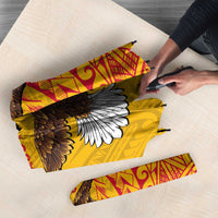 American Samoa Flag Day Umbrella Fautasi Race Pago Pago-Aeto Eagle Wings Tribal Style LT03 - Polynesian Pride