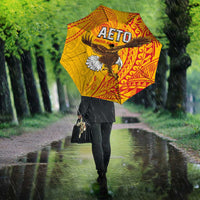 American Samoa Flag Day Umbrella Fautasi Race Pago Pago-Aeto Eagle Wings Tribal Style LT03 - Polynesian Pride